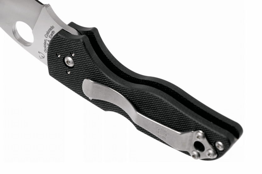 Spyderco Lil'Native C230MBGP vouwmes Zwart G10 handvat 8.9cm