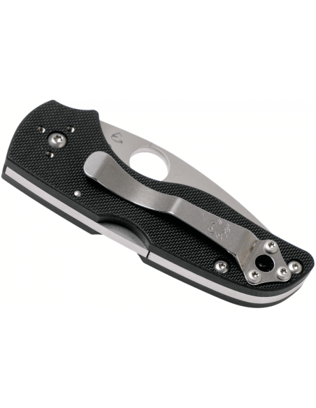 Spyderco Lil'Native C230MBGP foldekniv Sort G10-håndtag 8,9 cm