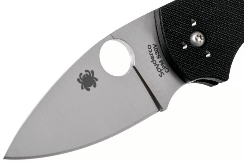 Spyderco Lil'Native C230MBGP foldekniv Sort G10-håndtag 8,9 cm
