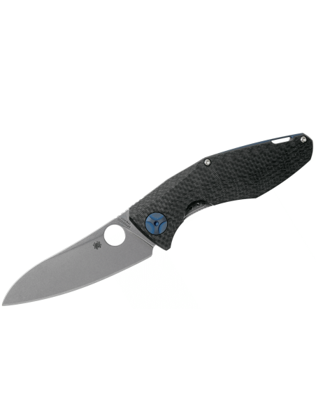 Spyderco Drunken C235CFTIP folding knife 11.7cm carbon fiber/titanium handle