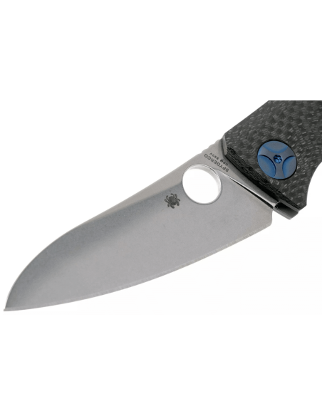 Spyderco Drunken C235CFTIP vouwmes 11.7cm koolstofvezel/titanium handvat
