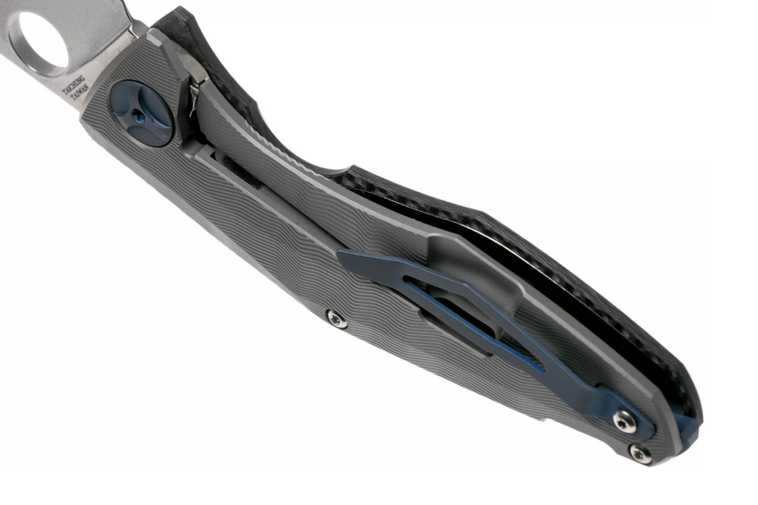 Spyderco Drunken C235CFTIP vouwmes 11.7cm koolstofvezel/titanium handvat