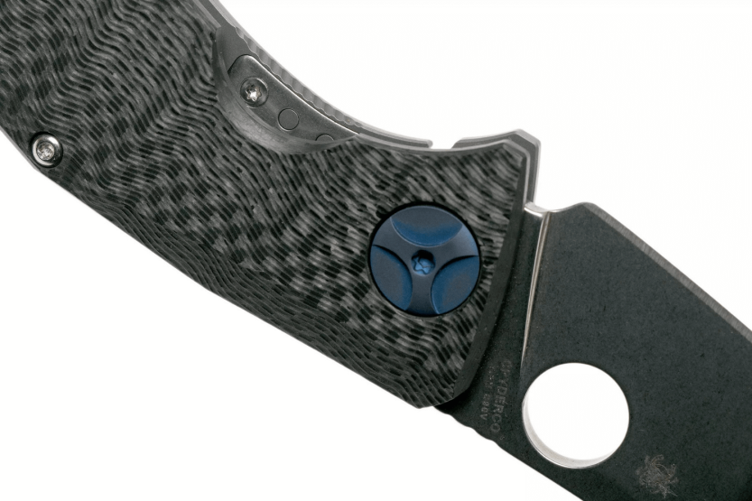 Spyderco Drunken C235CFTIP folding knife 11.7cm carbon fiber/titanium handle