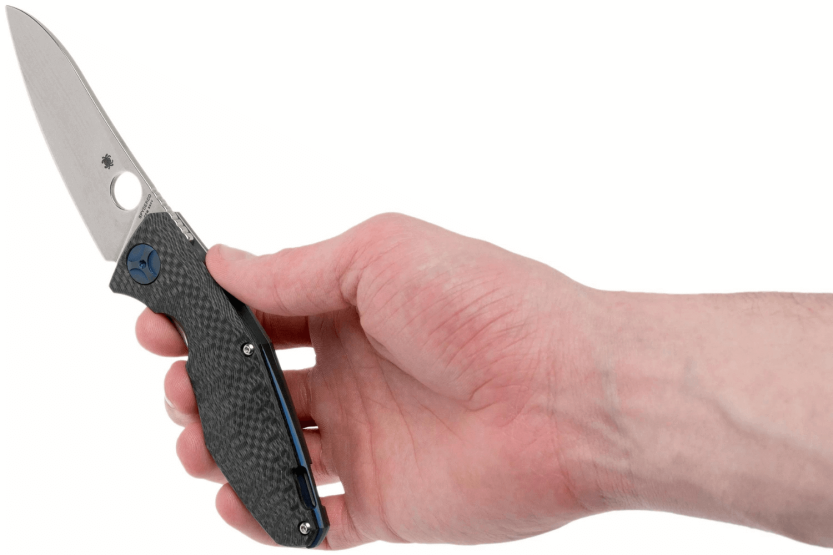 Spyderco Drunken C235CFTIP folding knife 11.7cm carbon fiber/titanium handle