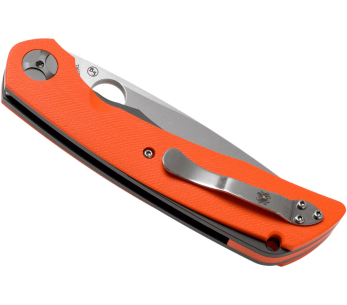 Spyderco C239GPOR Subvert coltello pieghevole G10/Titanio manico arancione 13,1 cm 2