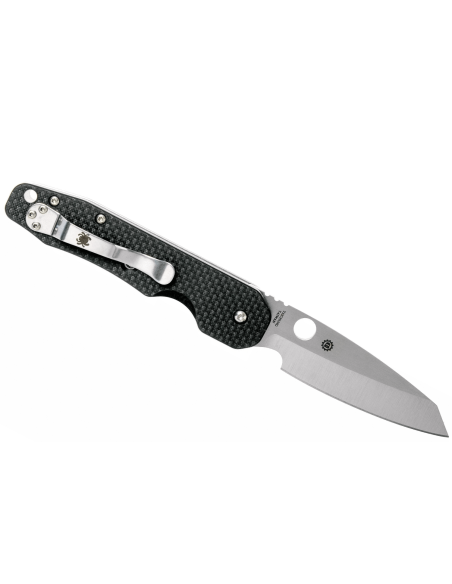 Spyderco Smock C240CFP taittoveitsi hiilikuitu/G10 kahva musta 11.5cm