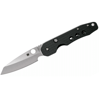 Spyderco Smock C240CFP fällkniv kolfiber/G10-handtag svart 11,5cm