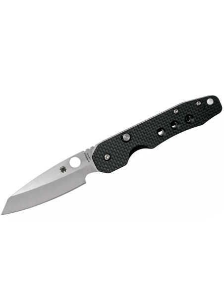 Klappmesser Spyderco Smock C240CFP Griff aus Kohlefaser/G10 schwarz 11,5cm