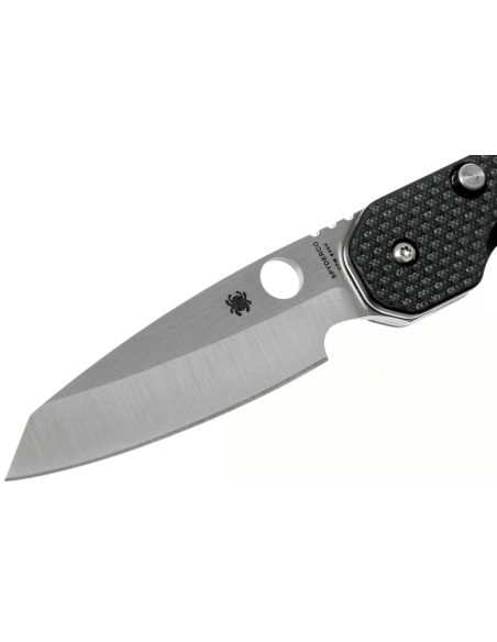 Spyderco Smock C240CFP taittoveitsi hiilikuitu/G10 kahva musta 11.5cm