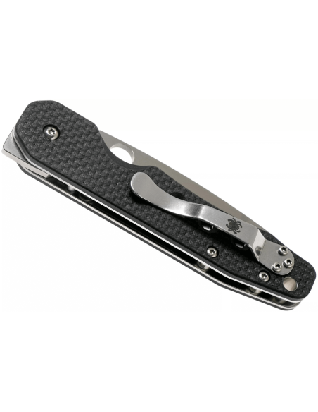 Spyderco Smock C240CFP folding knife carbon fiber/G10 handle black 11.5cm