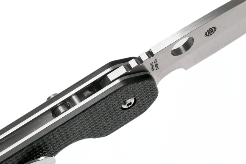 Spyderco Smock C240CFP foldekniv kulfiber/G10-håndtag sort 11,5 cm