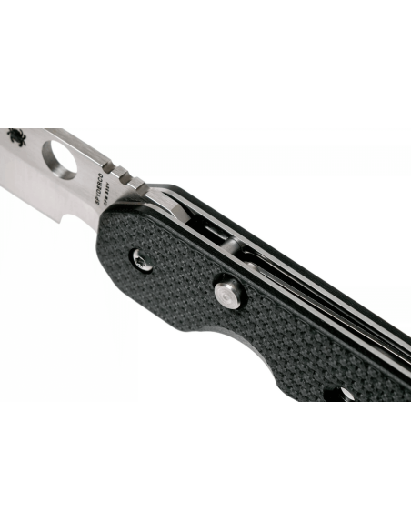 Spyderco Smock C240CFP vouwmes koolstofvezel/G10 handgreep zwart 11,5cm