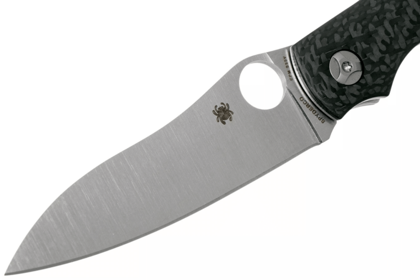 Spyderco Kapara C241CFP foldekniv 11,9 cm med sort kulfiberhåndtag