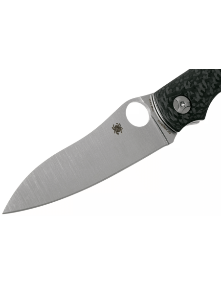 Spyderco Kapara C241CFP foldekniv 11,9 cm med sort kulfiberhåndtag