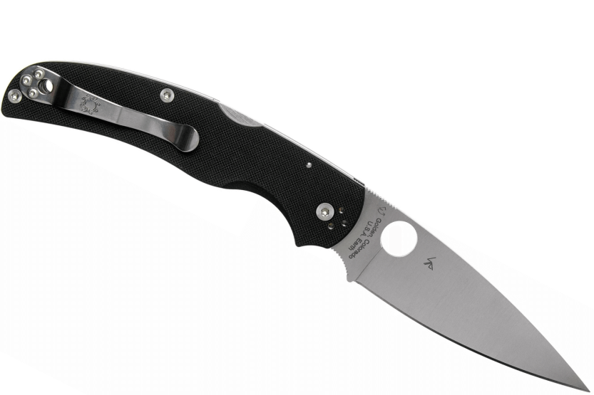 Spyderco Native Chief C244GP fällkniv 12,9cm svart G10-handtag