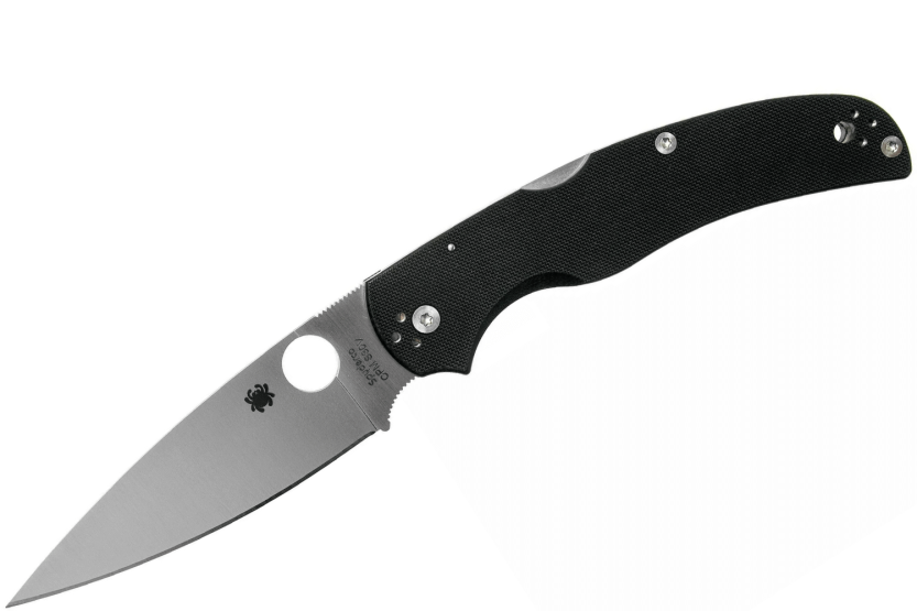 Spyderco Native Chief C244GP fällkniv 12,9cm svart G10-handtag