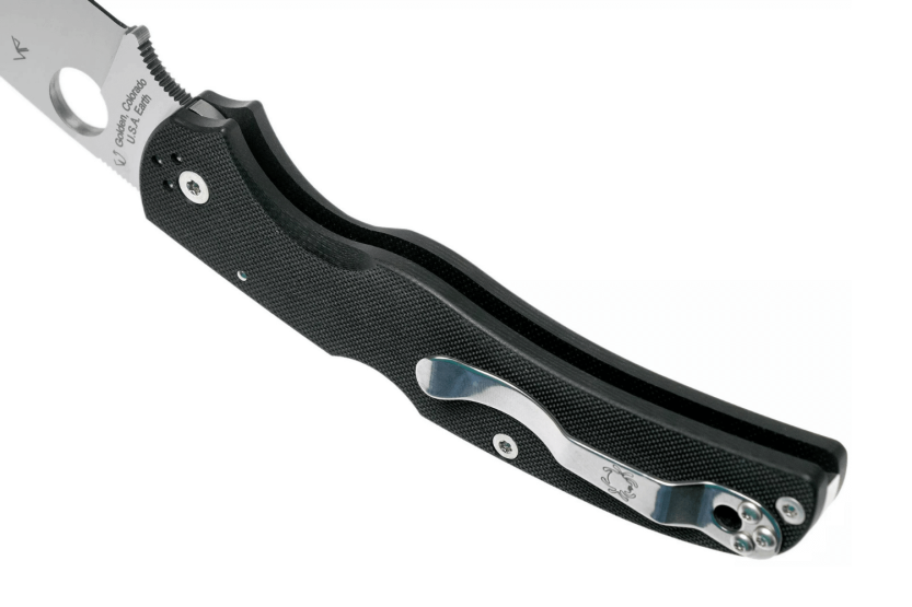 Navaja Spyderco Native Chief C244GP 12.9cm Mango G10 Negro