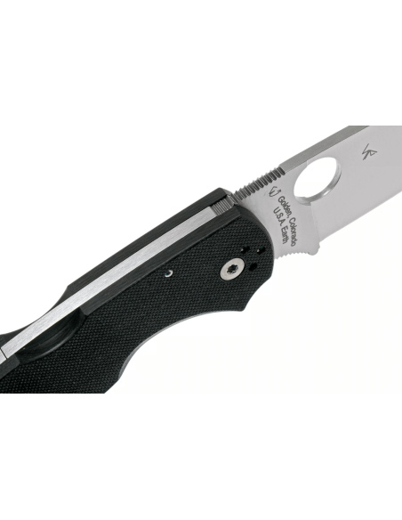 Spyderco Native Chief C244GP fällkniv 12,9cm svart G10-handtag