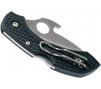 Spyderco DragonFly 2 C28PGYW2 fällkniv marinblå nylon/glasfiberhandtag 8,4cm 2