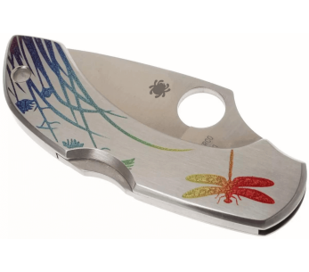 Spyderco DragonFly 2 Tattoo C28PT fällkniv 8,1 cm handtag i rostfritt stål 2