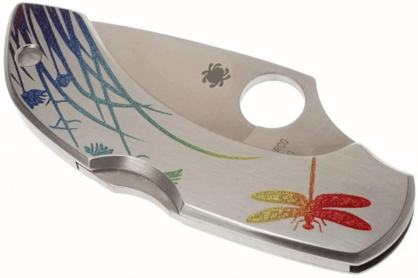 Spyderco DragonFly 2 Tattoo C28PT coltello pieghevole 8,1 cm manico in acciaio inox
