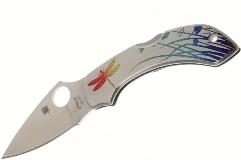 Spyderco DragonFly 2 Tattoo C28PT coltello pieghevole 8,1 cm manico in acciaio inox