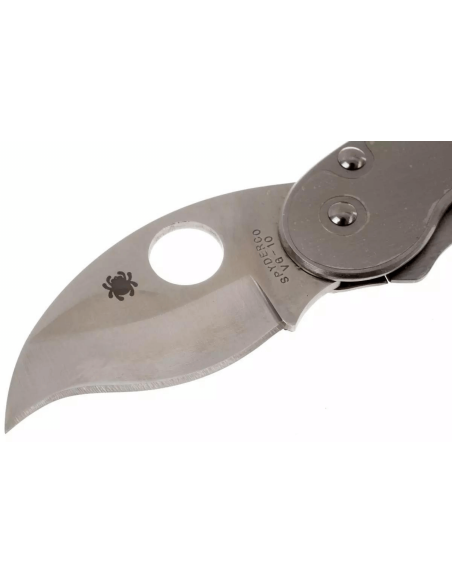 Spyderco Cricket C29P fällkniv 7cm handtag i rostfritt stål