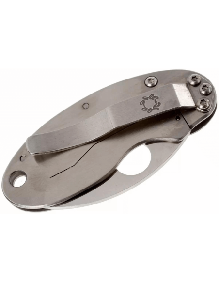 Spyderco Cricket C29P coltello pieghevole 7cm manico in acciaio inox