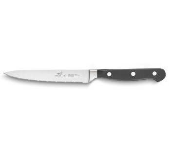 Sabatier International Pluton 13cm Faca universal micro-serrilhada com cabo rebitado