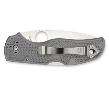Spyderco Native 5 C41PGY5 Maxamet foldekniv grå nylon/glasfiberhåndtag 10,2 cm 2