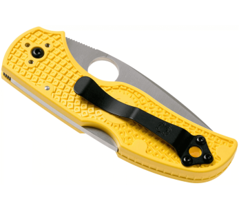 Spyderco Native 5 C41PYL5 coltello pieghevole 10,2 cm manico in nylon giallo/fibra di vetro 2