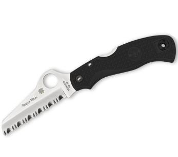 Spyderco Rescue 79mm C45SBK foldekniv sort nylon/glasfiberhåndtag 10,4cm