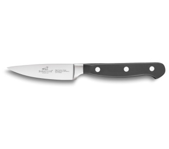 Cuchillo de pelar Pluton de Sabatier International, 9 cm de hoja, mango remachado