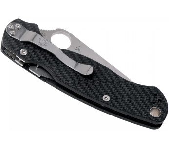 Spyderco fällkniv Para military 2 C81GP2 svart G10 handtag 12,2cm 2