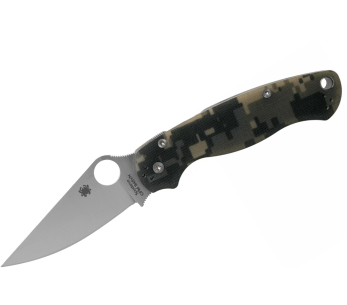 Spyderco Paramilitary 2 Camo C81GPCMO2 taittoveitsi G10 kahva 12.2cm