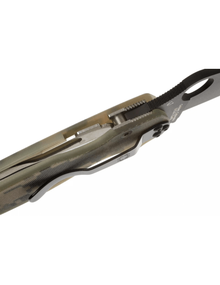 Spyderco Paramilitary 2 Camo C81GPCMOBK2 foldekniv svart blad G10-håndtak 12,2 cm