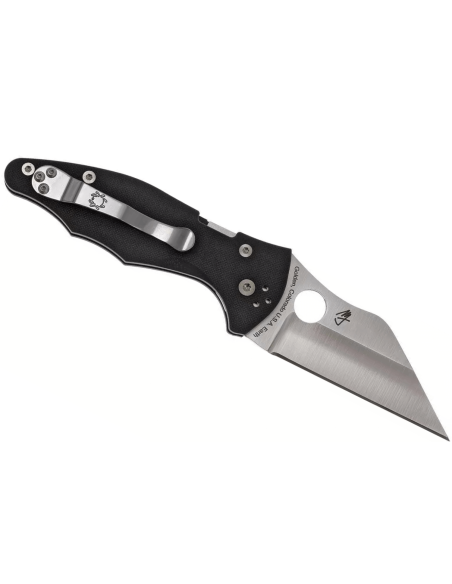 Navaja Spyderco Yojimbo 2 C85GP2 Wharncliffe Mango G10 negro 11.4cm