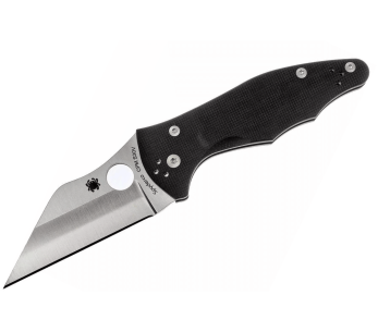 Fällkniv Spyderco Yojimbo 2 C85GP2 Wharncliffe handtag G10 svart 11,4cm