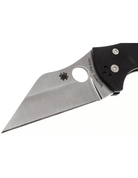 Folding knife Spyderco Yojimbo 2 C85GP2 Wharncliffe handle G10 black 11,4cm