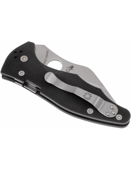 Folding knife Spyderco Yojimbo 2 C85GP2 Wharncliffe handle G10 black 11,4cm