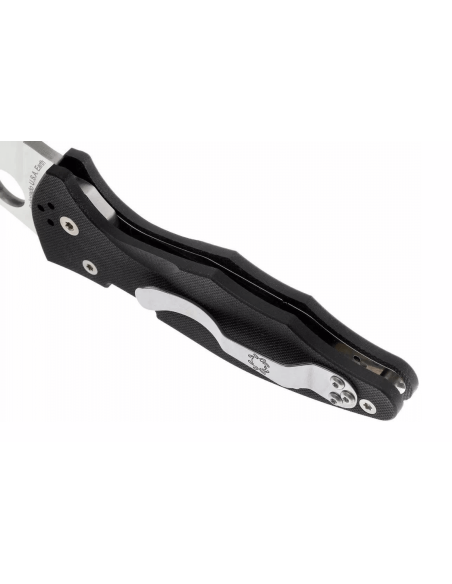 Taittoveitsi Spyderco Yojimbo 2 C85GP2 Wharncliffe kahva G10 musta 11,4cm
