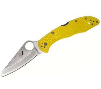 Spyderco Salt 2 C88PYL2 taittoveitsi 10.8cm keltainen nylon/lasikuitukahva