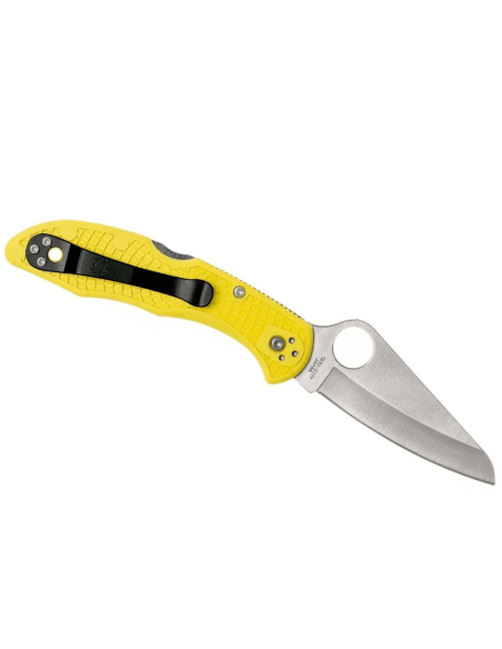 Klappmesser Spyderco Salt 2 C88PYL2 Nylon-/Fiberglasgriff gelb 10,8cm