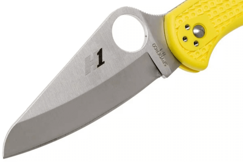 Spyderco Salt 2 C88PYL2 foldekniv 10,8 cm med gult nylon/glassfiberhåndtak