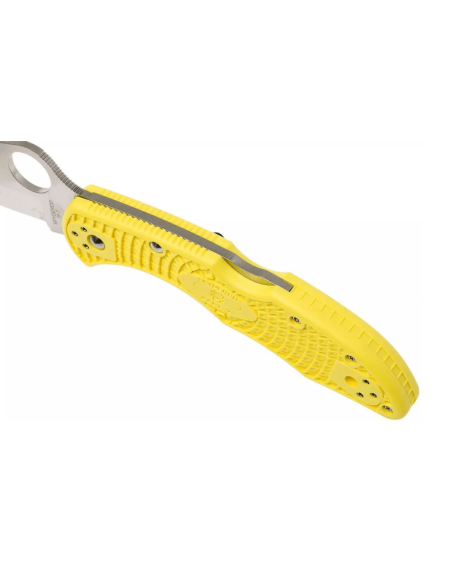 Klappmesser Spyderco Salt 2 C88PYL2 Nylon-/Fiberglasgriff gelb 10,8cm