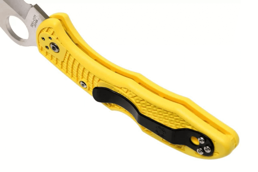 Spyderco Salt 2 C88SYL2 folding knife with serrated blade 10.8cm nylon/fiberglass handle