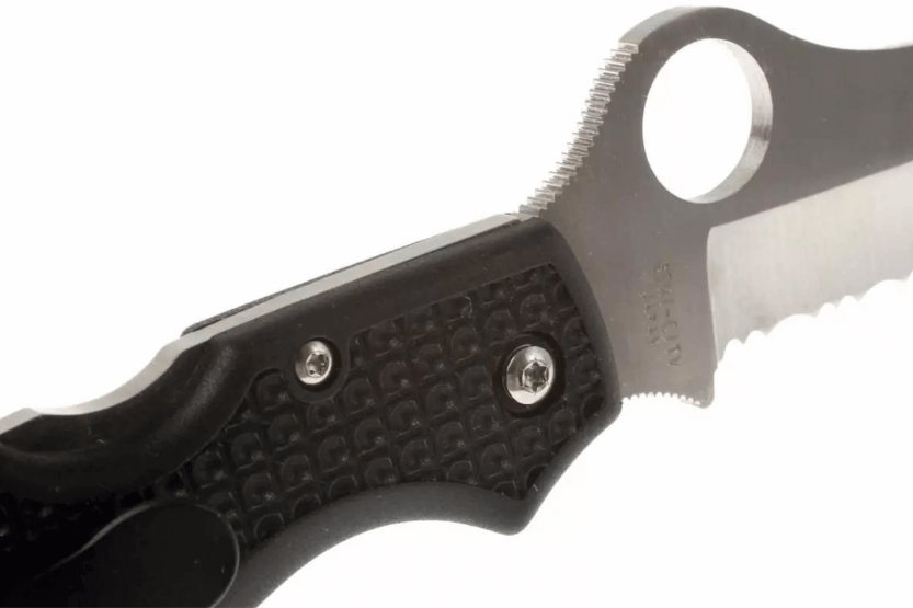 Spyderco Atlantic Salt C89SBK folding knife 11.7cm black nylon/fiberglass handle