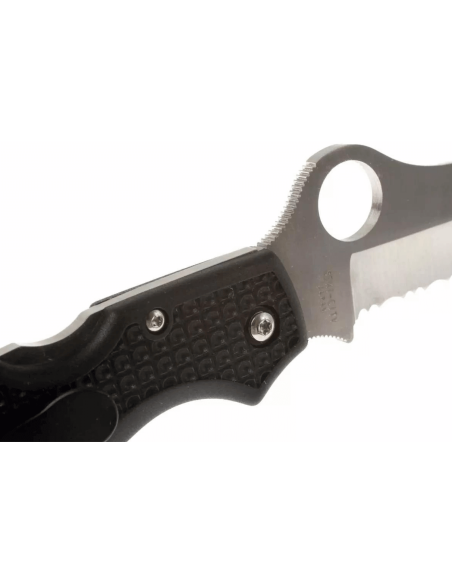 Spyderco Atlantic Salt C89SBK folding knife 11.7cm black nylon/fiberglass handle