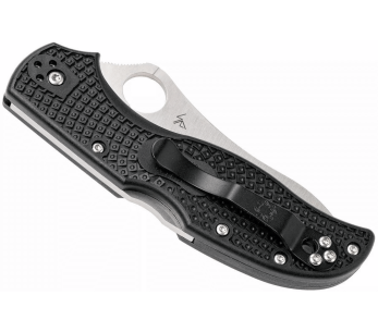 Spyderco Strech 2 C90PBK2 coltello pieghevole con manico nero in nylon/fibra di vetro 12 cm 2