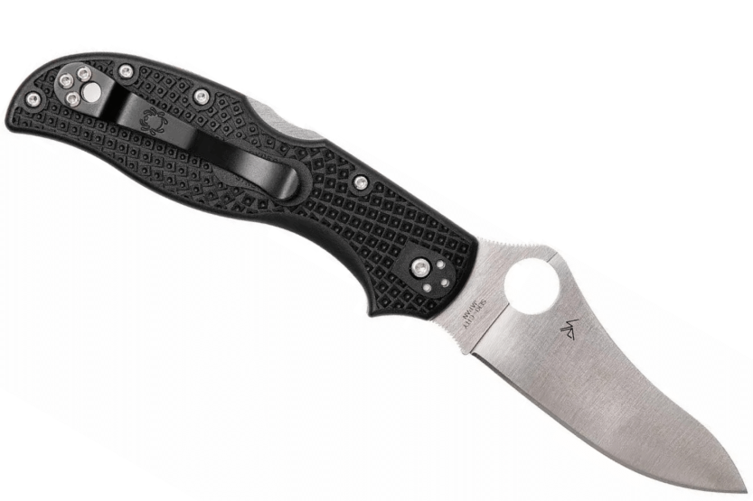 Klappmesser Spyderco Strech 2 C90PBK2 Nylon-/Fiberglas-Griff schwarz 12cm